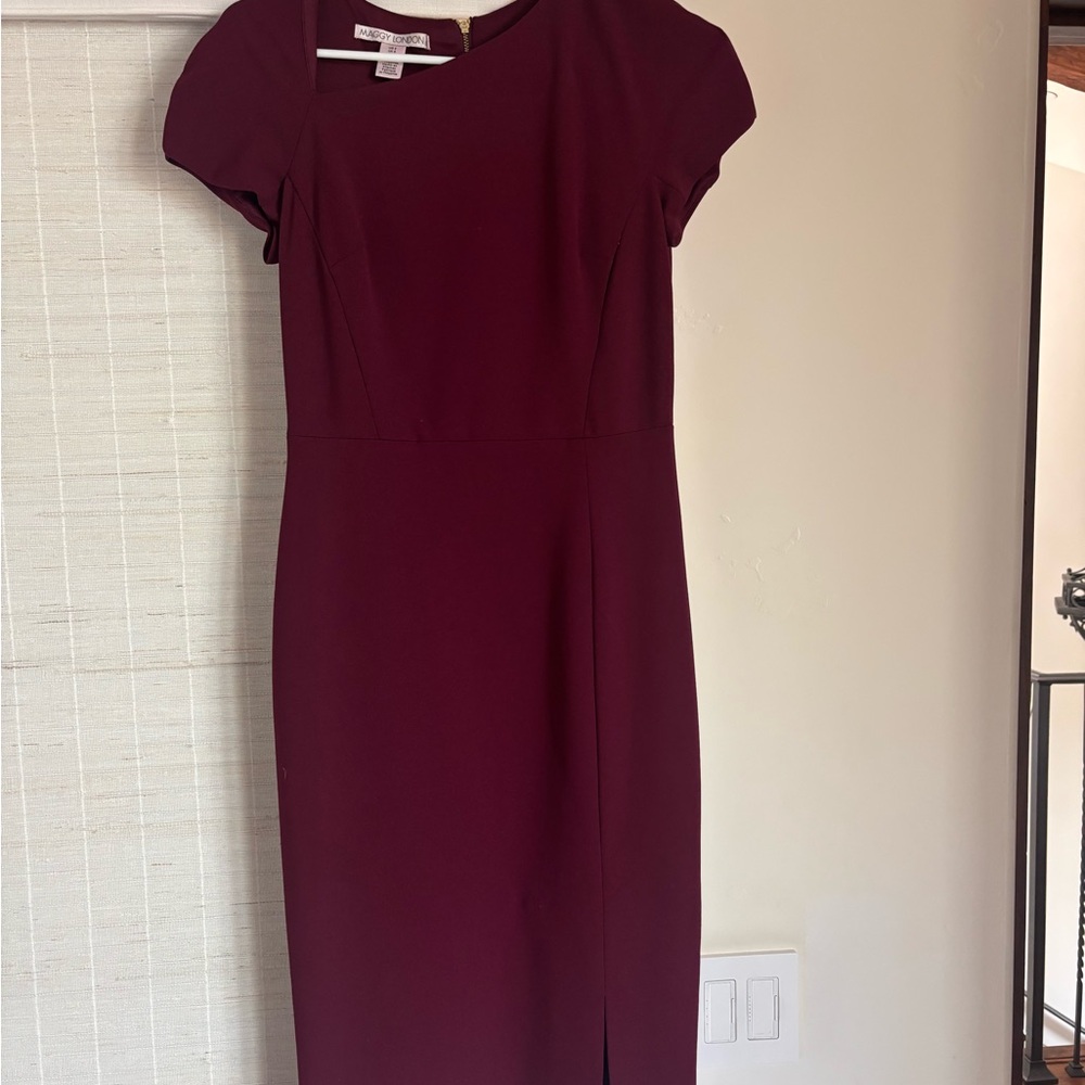 Maroon Maggy London Dress